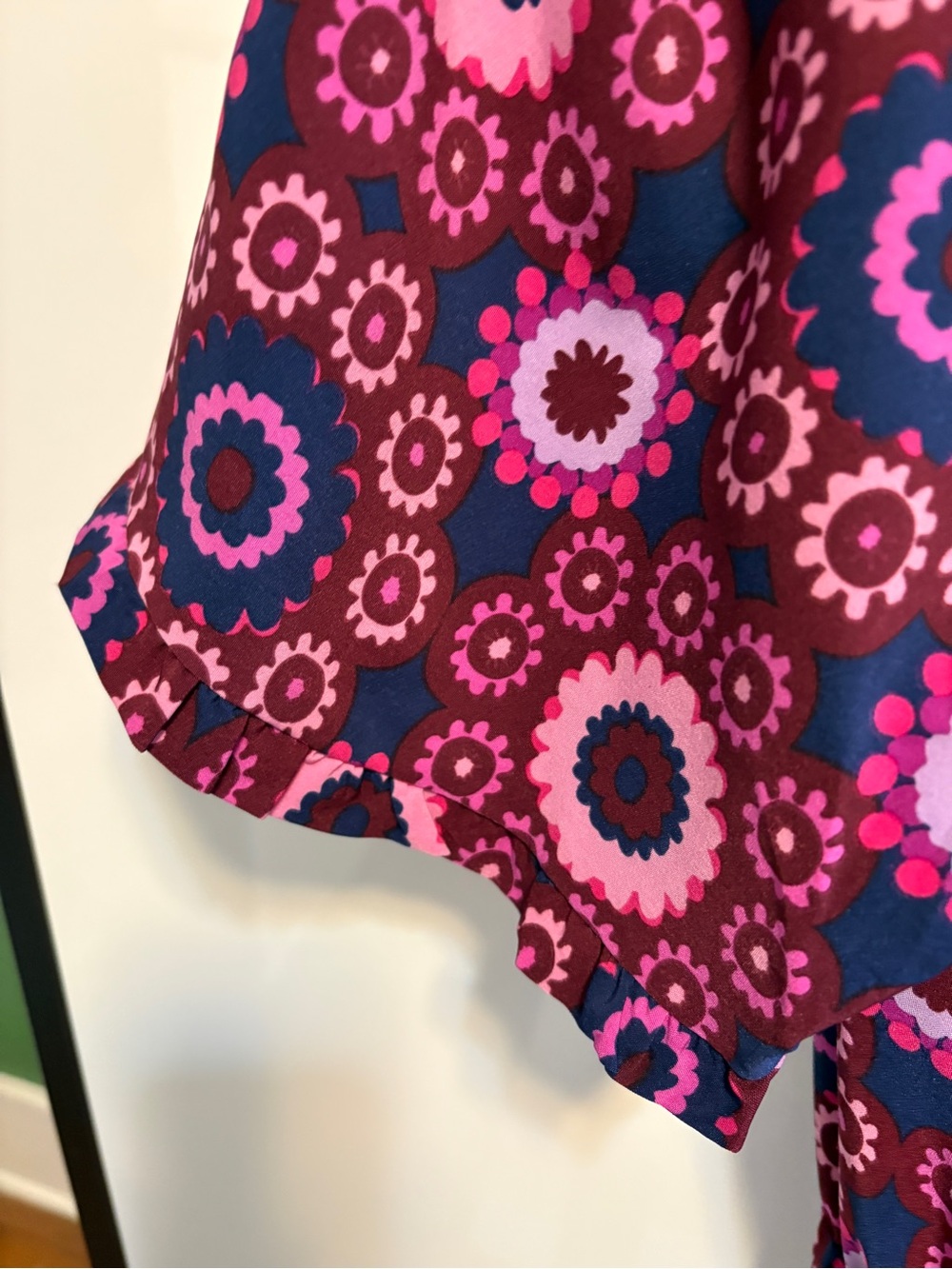 London Times Purple Floral Print Maxi Dress - Picture 10 of 12